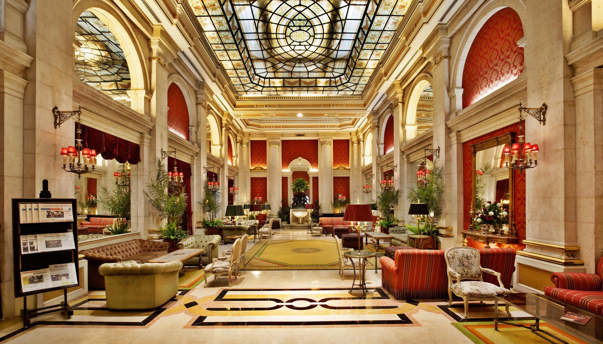 Hotel Avenida Palace Lisboa Eksteriør bilde Lobby